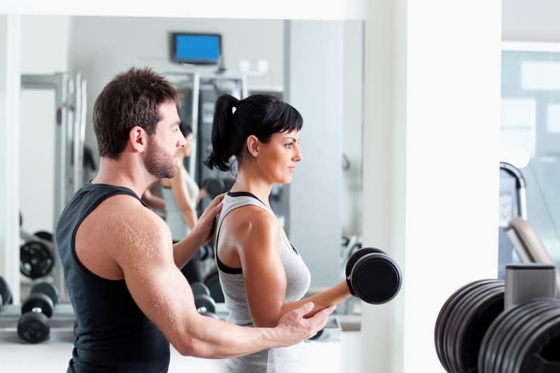 personal training is a part of the health and wellness program at the pointes north inn